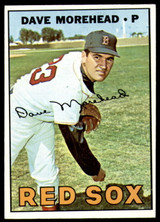 1967 Topps #297 Dave Morehead Ex-Mint ID: 205369 1967 Topps #297 Dave Morehead Ex-Mint ID: 205369