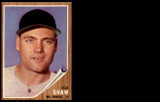 1962 Topps #109 Bob Shaw Ex-Mint ID: 227396 1962 Topps #109 Bob Shaw Ex-Mint ID: 227396