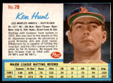 1962 Post Cereal #79 Ken Hunt Near Mint  ID: 224345