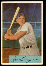 1954 Bowman #28 Jim Greengrass Very Good 