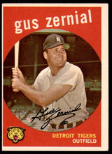 1959 Topps #409 Gus Zernial Excellent 