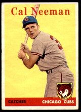 1958 Topps #33 Cal Neeman Very Good ID: 228972 1958 Topps #33 Cal Neeman Very Good ID: 228972