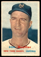 1957 Topps #148 Don Mueller Very Good  ID: 238704