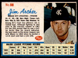 1962 Post Cereal #98 Jim Archer Near Mint  ID: 224369