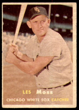 1957 Topps #213 Les Moss Excellent  ID: 221063