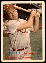 1957 Topps #174 Willie Jones Excellent  ID: 238728