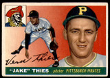 1955 Topps #12 Jake Thies UER Very Good RC Rookie  ID: 219803