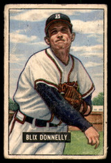 1951 Bowman #208 Blix Donnelly Good  ID: 226972