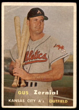 1957 Topps #253 Gus Zernial G-VG 