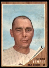 1962 Topps #34 Johnny Temple Excellent ID: 234924 1962 Topps #34 Johnny Temple Excellent ID: 234924