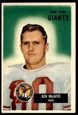 1955 Bowman #60 Ken MacAfee Excellent RC Rookie  ID: 243887