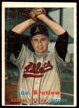 1957 Topps #139 Lou Kretlow Excellent  ID: 211120