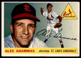 1955 Topps #21 Alex Grammas UER Very Good  ID: 219827