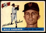 1955 Topps #27 Billy Gardner G-VG RC Rookie 