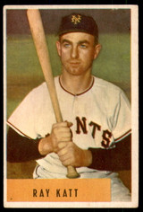 1954 Bowman #121 Ray Katt Very Good RC Rookie ID: 237770 1954 Bowman #121 Ray Katt Very Good RC Rookie ID: 237770