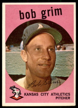 1959 Topps #423 Bob Grim Excellent ID: 230864 1959 Topps #423 Bob Grim Excellent ID: 230864