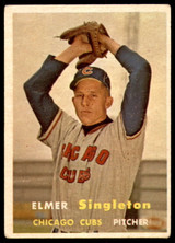 1957 Topps #378 Elmer Singleton Excellent  ID: 223219