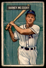 1951 Bowman #84 Barney McCosky Good 1951 Bowman #84 Barney McCosky Good
