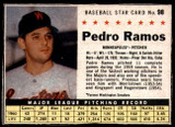 1961 Post Cereal #98 Pedro Ramos Excellent+  ID: 224075