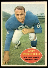 1960 Topps #81 Andy Robustelli Excellent+ ID: 242265 1960 Topps #81 Andy Robustelli Excellent+ ID: 242265
