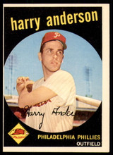 1959 Topps #85 Harry Anderson Excellent  ID: 229888