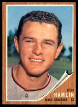 1962 Topps #296 Ken Hamlin Excellent+  ID: 235036