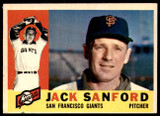 1960 Topps #165 Jack Sanford Excellent  ID: 239911