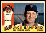 1960 Topps #165 Jack Sanford Excellent ID: 239911 1960 Topps #165 Jack Sanford Excellent ID: 239911