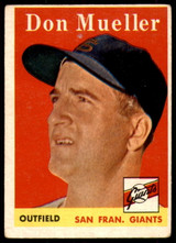 1958 Topps #253 Don Mueller VG-EX 1958 Topps #253 Don Mueller VG-EX