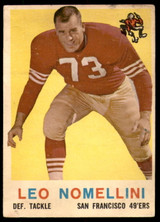 1959 Topps #19 Leo Nomellini G-VG 