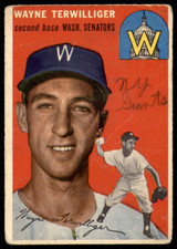 1954 Topps #73 Wayne Terwilliger Poor ID: 219473 1954 Topps #73 Wayne Terwilliger Poor ID: 219473