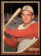 1962 Topps #205 Gene Freese Excellent+ ID: 250193 1962 Topps #205 Gene Freese Excellent+ ID: 250193