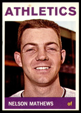 1964 Topps #366 Nelson Mathews Ex-Mint  ID: 234098