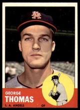 1963 Topps # 98 George Thomas Ex-Mint 