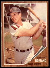 1962 Topps #330 Johnny Romano Excellent+ ID: 250244 1962 Topps #330 Johnny Romano Excellent+ ID: 250244