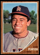 1962 Topps #343 Albie Pearson Excellent+ ID: 250255 1962 Topps #343 Albie Pearson Excellent+ ID: 250255
