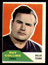 1960 Fleer #129 Ray Collins Ex-Mint  ID: 270995