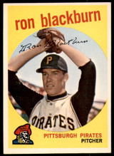 1959 Topps #401 Ron Blackburn Ex-Mint  ID: 230803