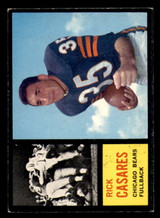 1962 Topps #16 Rick Casares Excellent+ ID: 272793 1962 Topps #16 Rick Casares Excellent+ ID: 272793