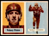 1957 Topps #84 Volney Peters Ex-Mint  ID: 252569