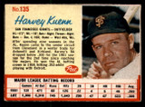 1962 Post Cereal #135 Harvey Kuenn Excellent+ ID: 280732 1962 Post Cereal #135 Harvey Kuenn Excellent+ ID: 280732