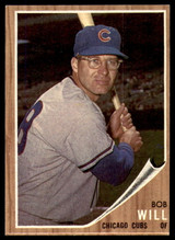 1962 Topps #47 Bob Will Excellent+ ID: 250018 1962 Topps #47 Bob Will Excellent+ ID: 250018