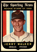 1959 Topps #144 Jerry Walker Excellent+ 1959 Topps #144 Jerry Walker Excellent+