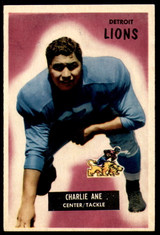1955 Bowman #59 Charlie Ane Excellent+ RC Rookie ID: 243885 1955 Bowman #59 Charlie Ane Excellent+ RC Rookie ID: 243885