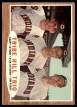 1962 Topps #37 Barry Latman/Dick Stigman/Jim Perry Tribe Hill Trio Excellent+ ID: 234927 1962 Topps #37 Barry Latman/Dick Stigman/Jim Perry Tribe Hill Trio Excellent+ ID: 234927