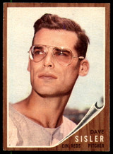 1962 Topps #171 Dave Sisler Excellent+ ID: 234674 1962 Topps #171 Dave Sisler Excellent+ ID: 234674