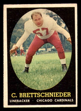 1958 Topps #28 Carl Brettschneider UER Ex-Mint  ID: 268219