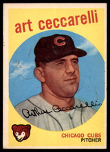 1959 Topps #226 Art Ceccarelli Ex-Mint ID: 223431 1959 Topps #226 Art Ceccarelli Ex-Mint ID: 223431