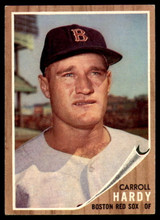 1962 Topps #101 Carroll Hardy Excellent+ ID: 250062 1962 Topps #101 Carroll Hardy Excellent+ ID: 250062