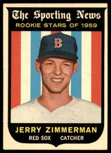 1959 Topps #146 Jerry Zimmerman Excellent+ RC Rookie  ID: 230099